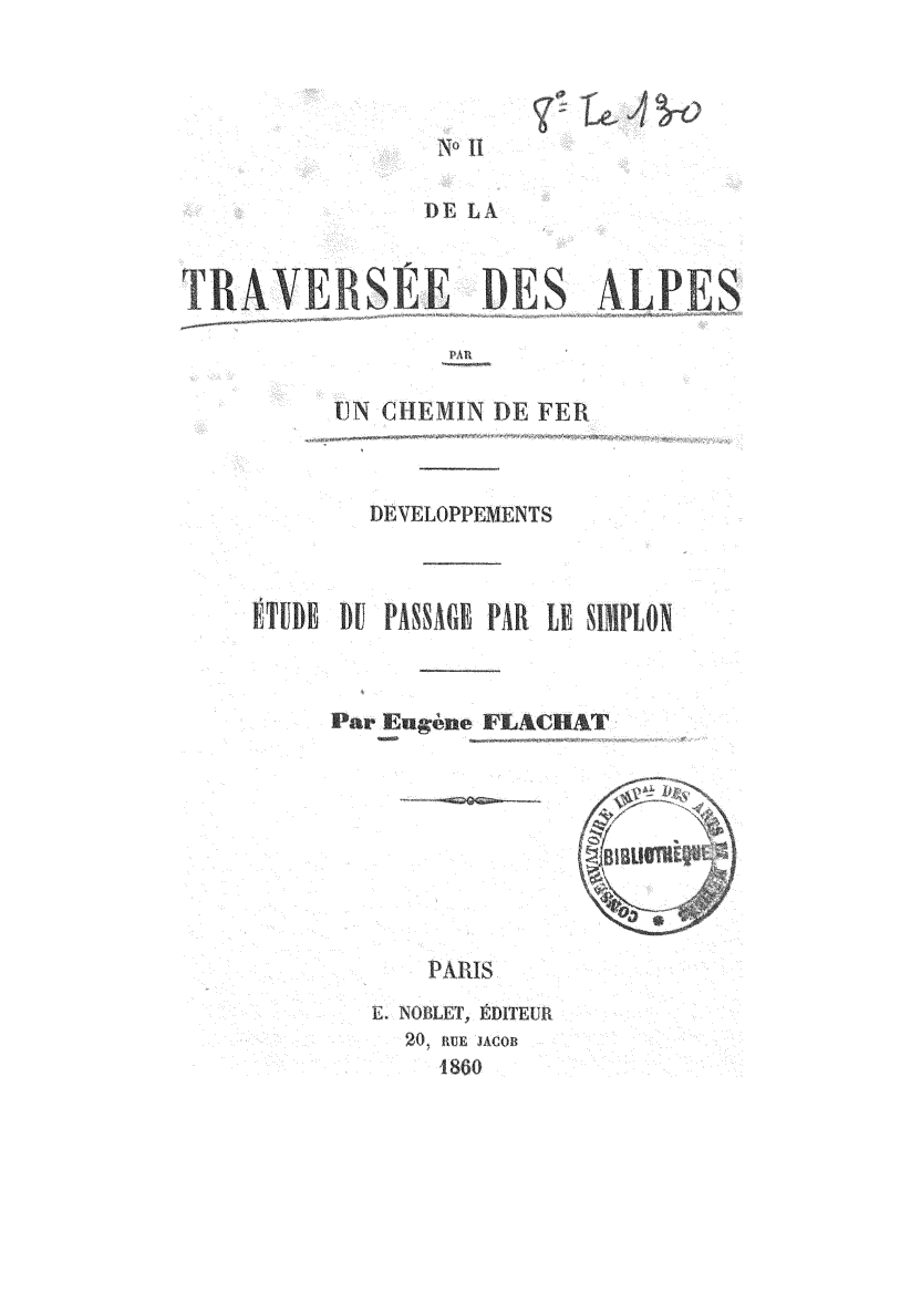 Page de titre du 8LE130