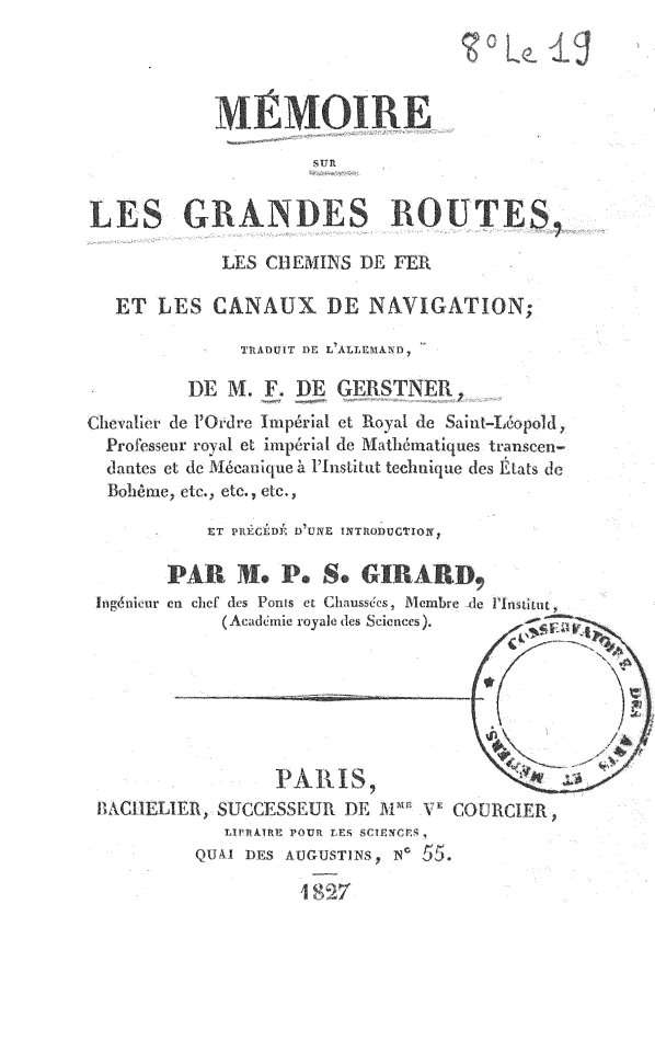 Page de titre du 8LE19