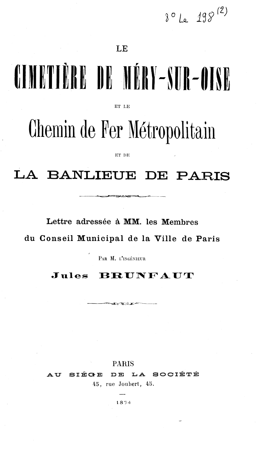 Page de titre du 8LE198.2