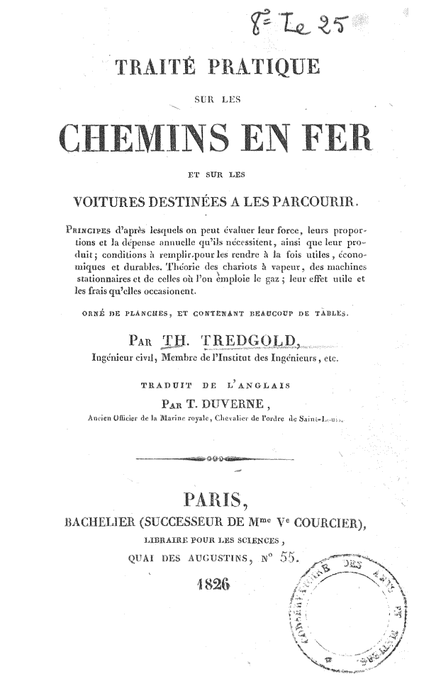 Page de titre du 8LE25