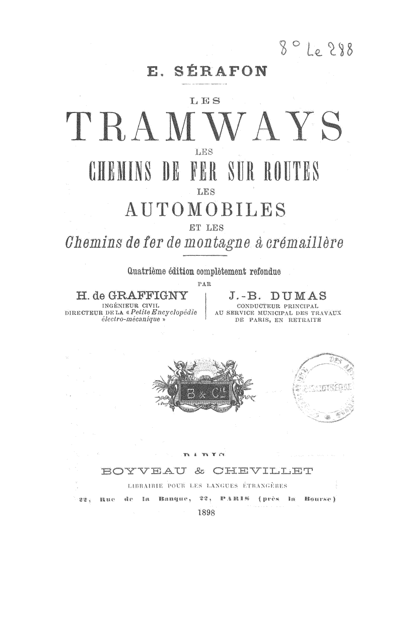 Page de titre du 8LE288