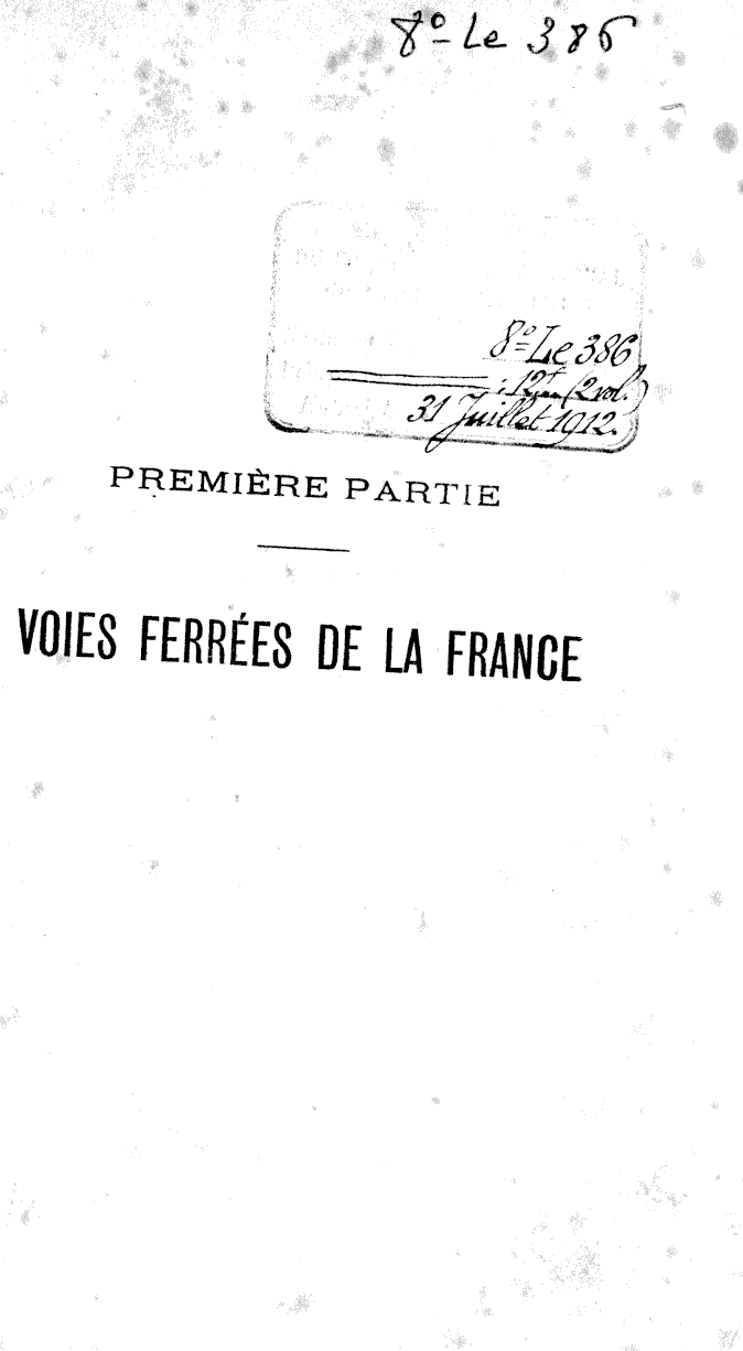 Page de titre du 8LE386.1