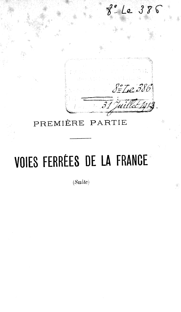 Page de titre du 8LE386.2
