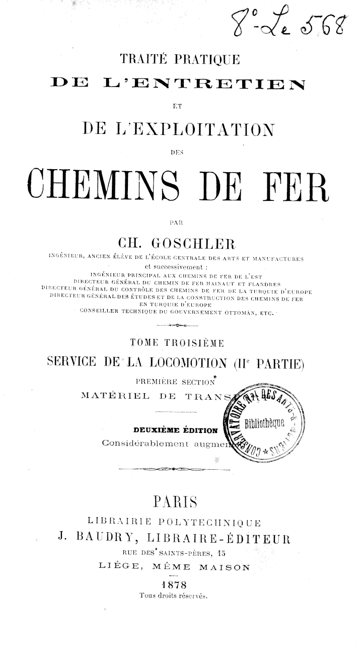 Page de titre du 8LE568.3