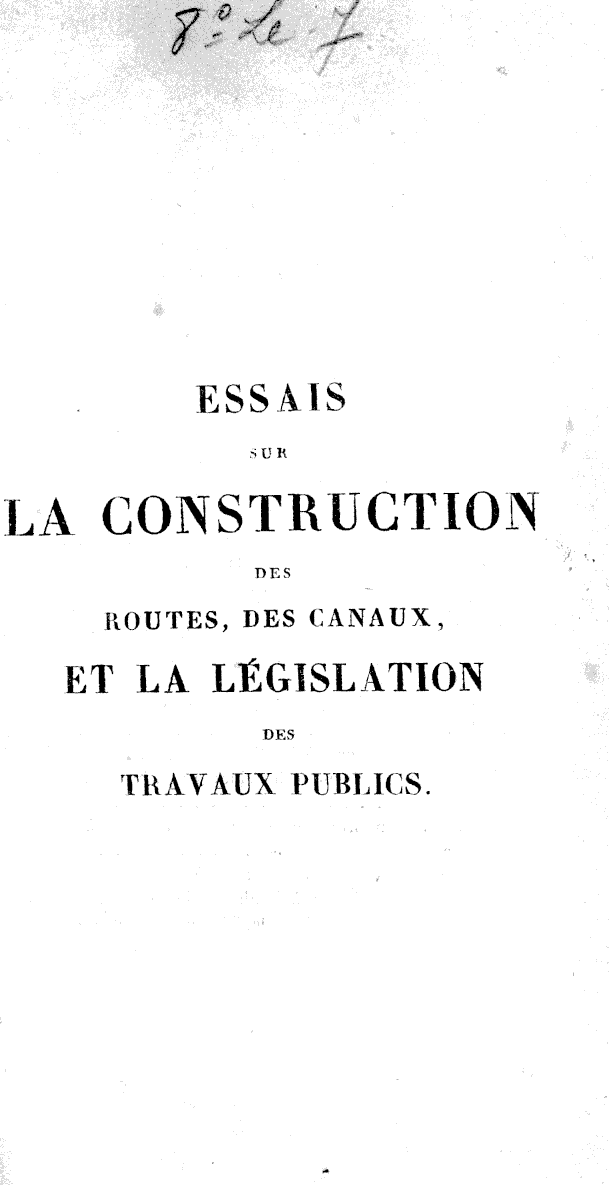 Page de titre du 8LE7.2