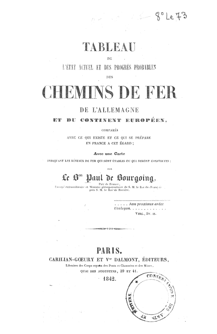 Page de titre du 8LE73