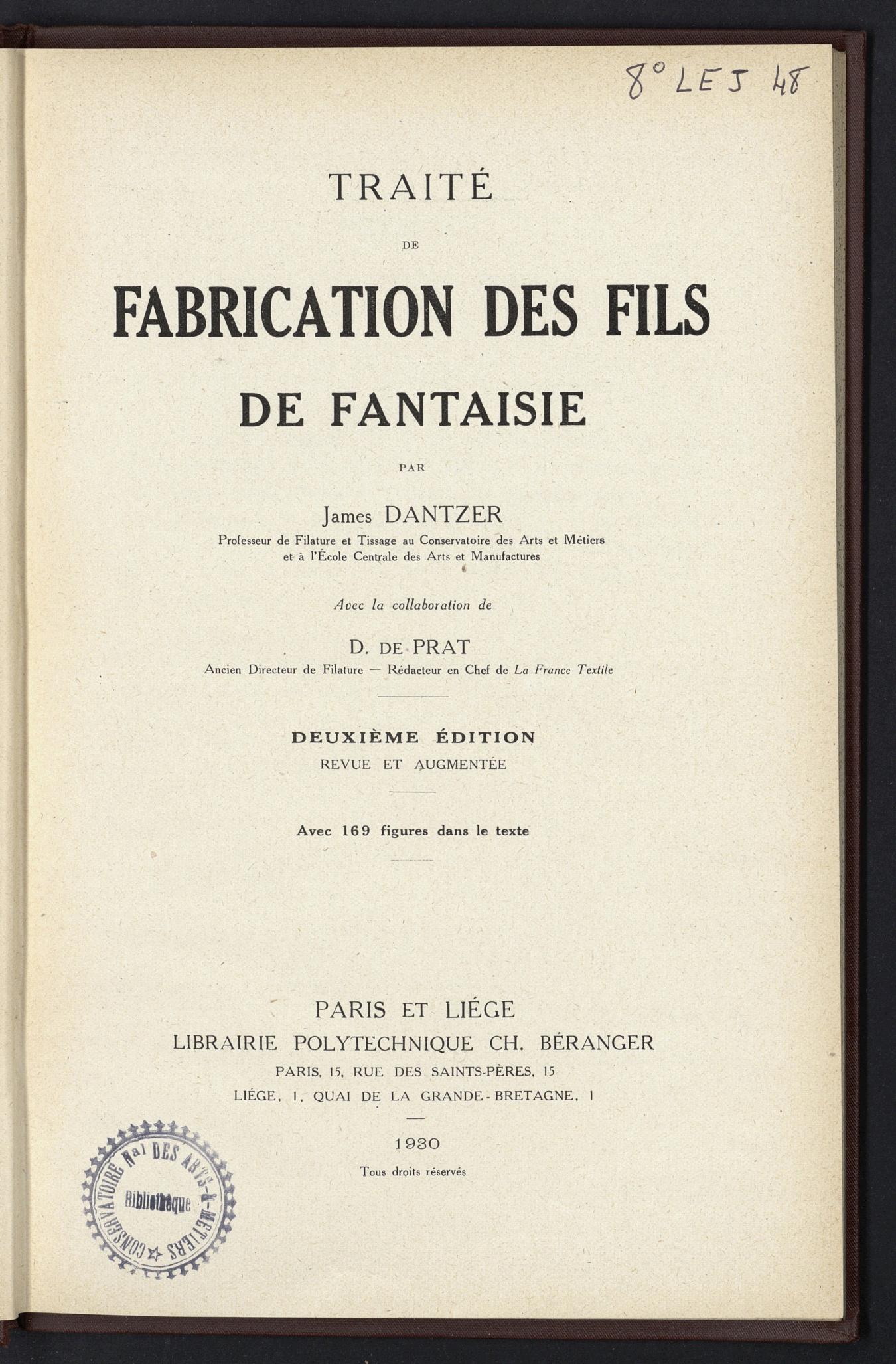 Page de titre du 8LEJ48