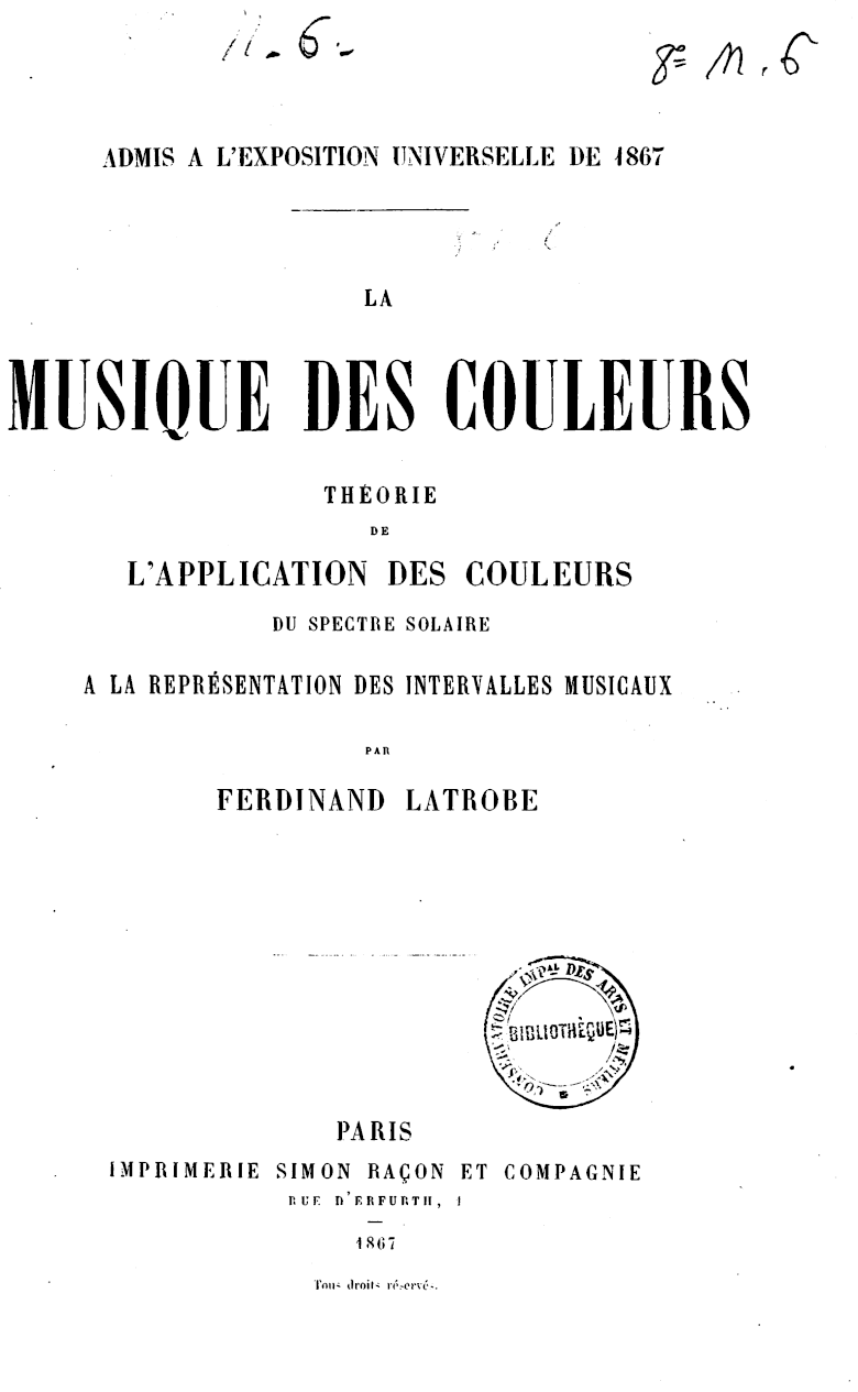 Page de titre du 8N6RES