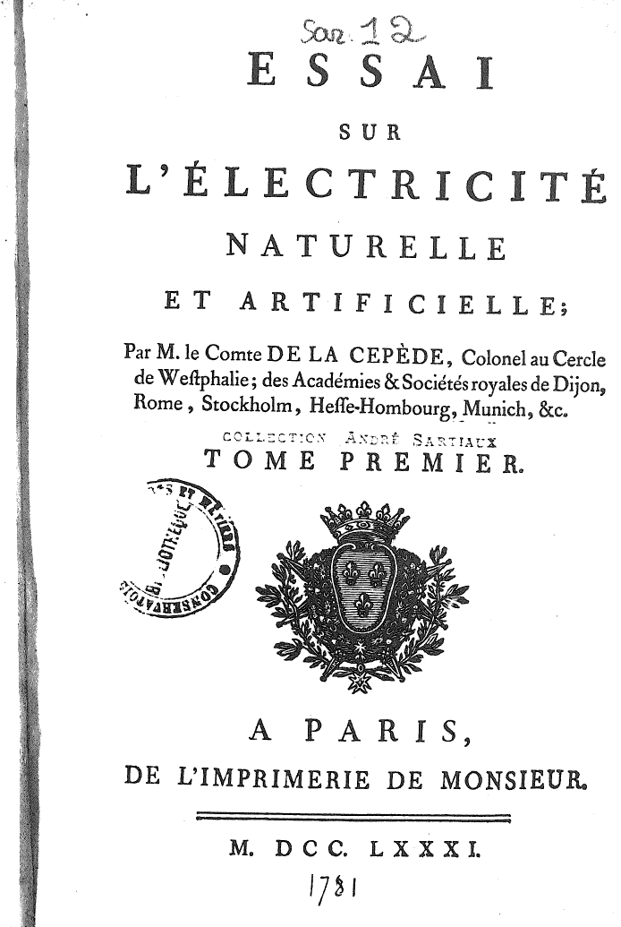 Page de titre du 8SAR12.1