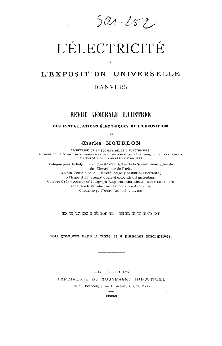 Page de titre du 8SAR252