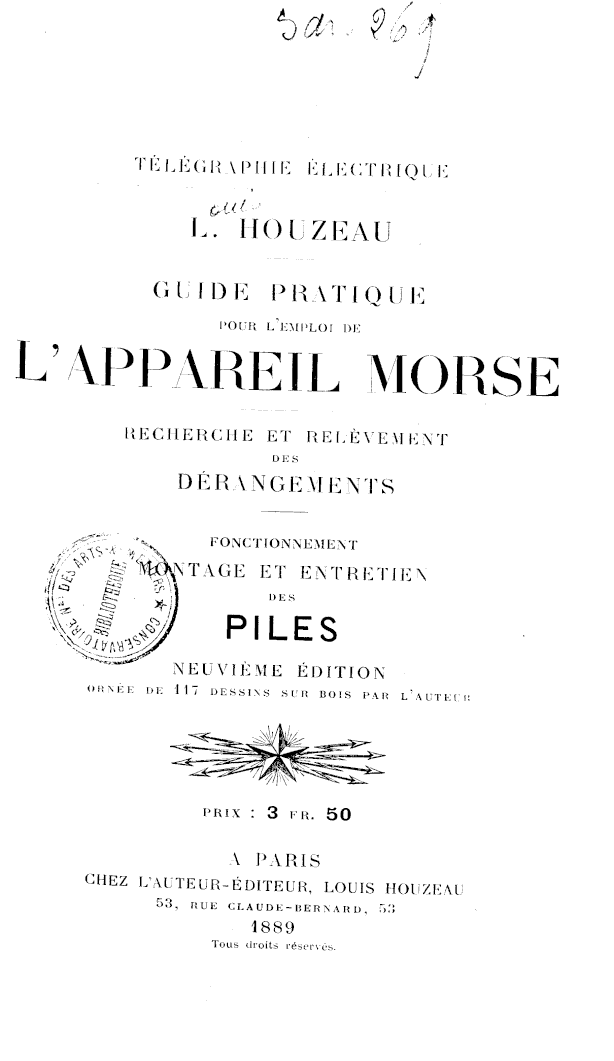 Page de titre du 8SAR269