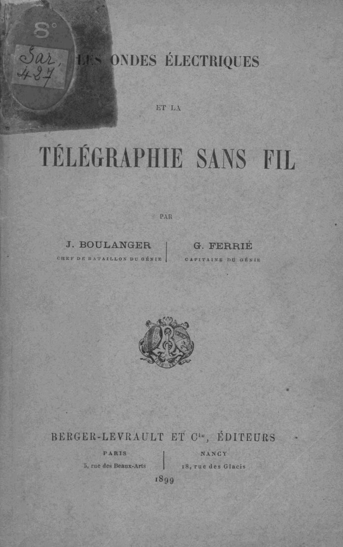 Page de titre du 8SAR427