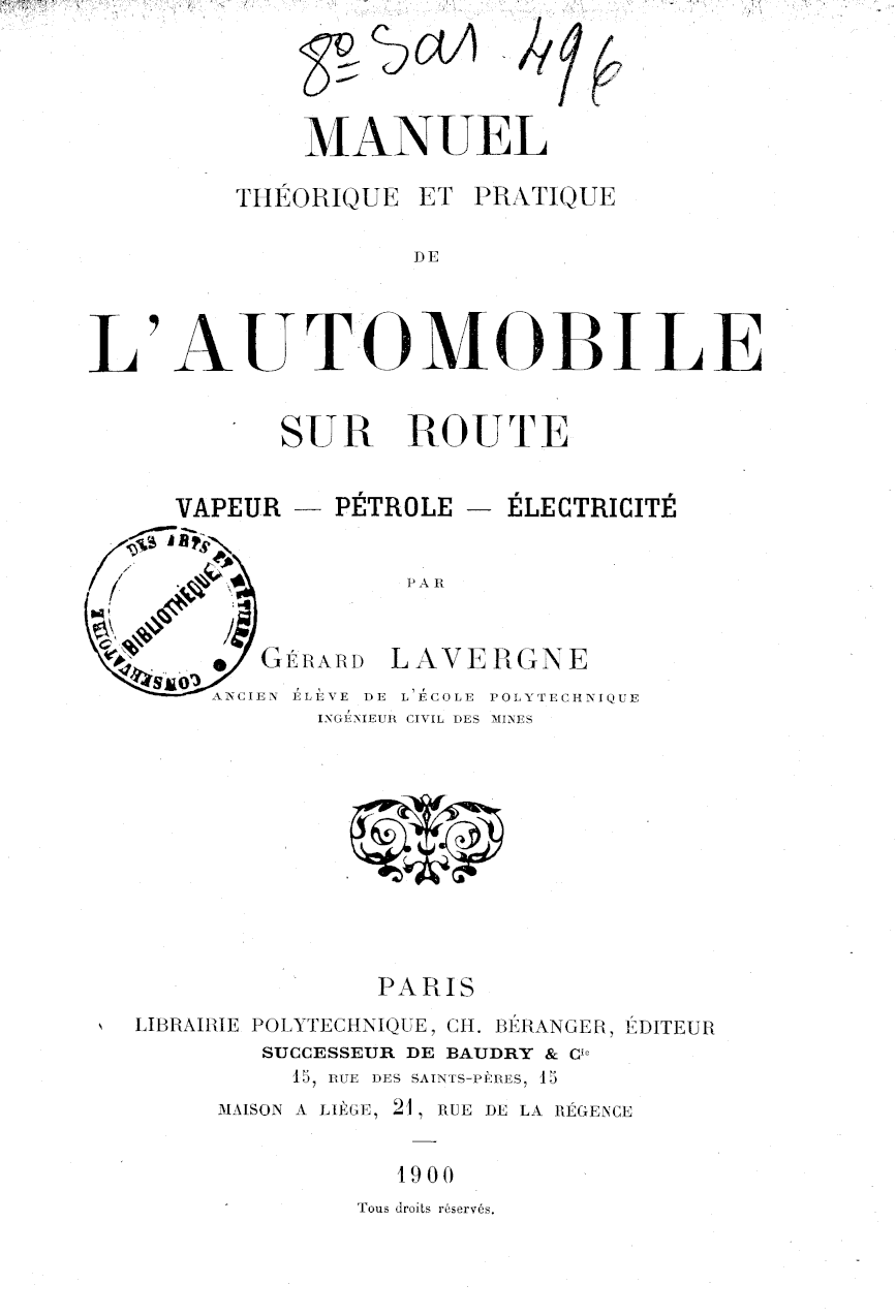 Page de titre du 8SAR496