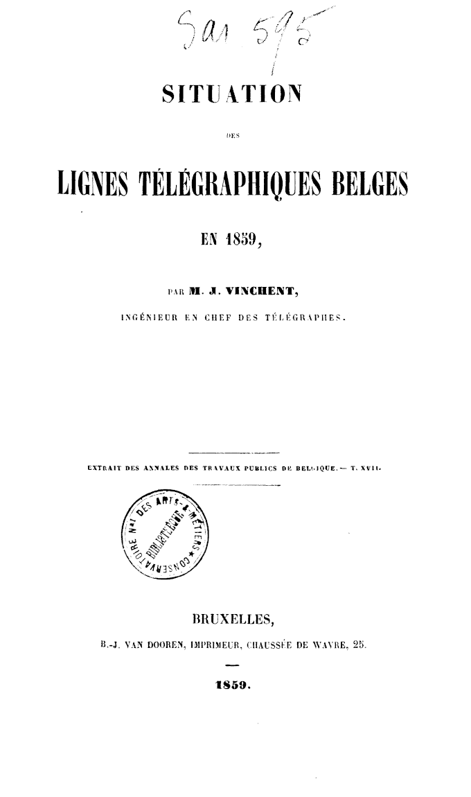 Page de titre du 8SAR595.1