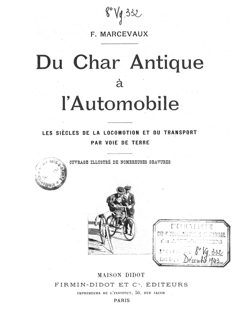 Page de titre du 8VY332