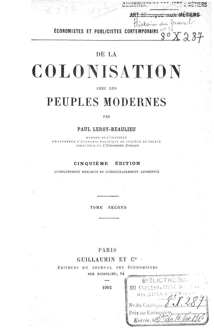 Page de titre du 8X287.2