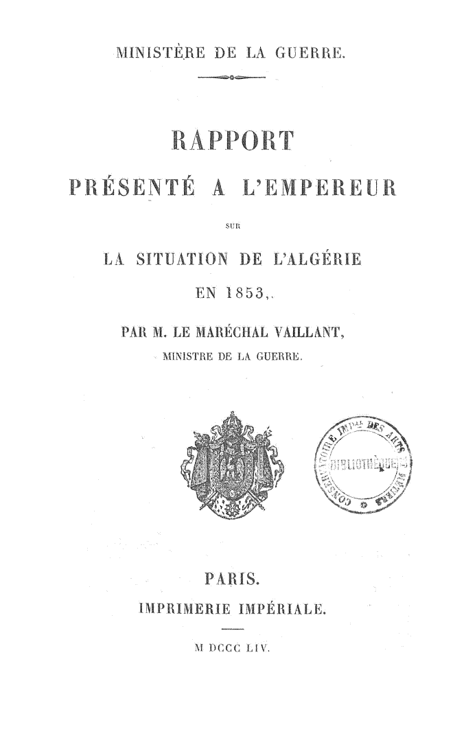 Page de titre du 8XA174