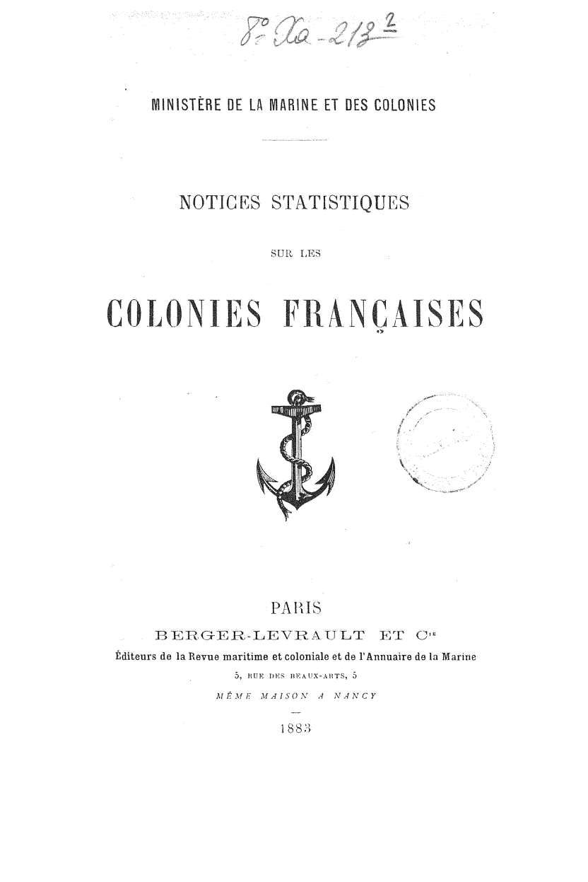 Page de titre du 8XA213.2