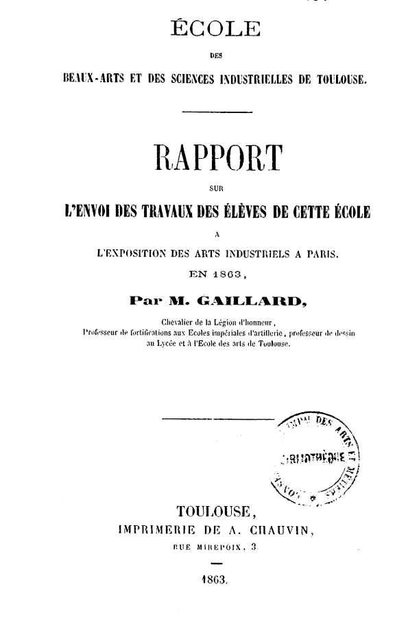 Page de titre du 8XAE136