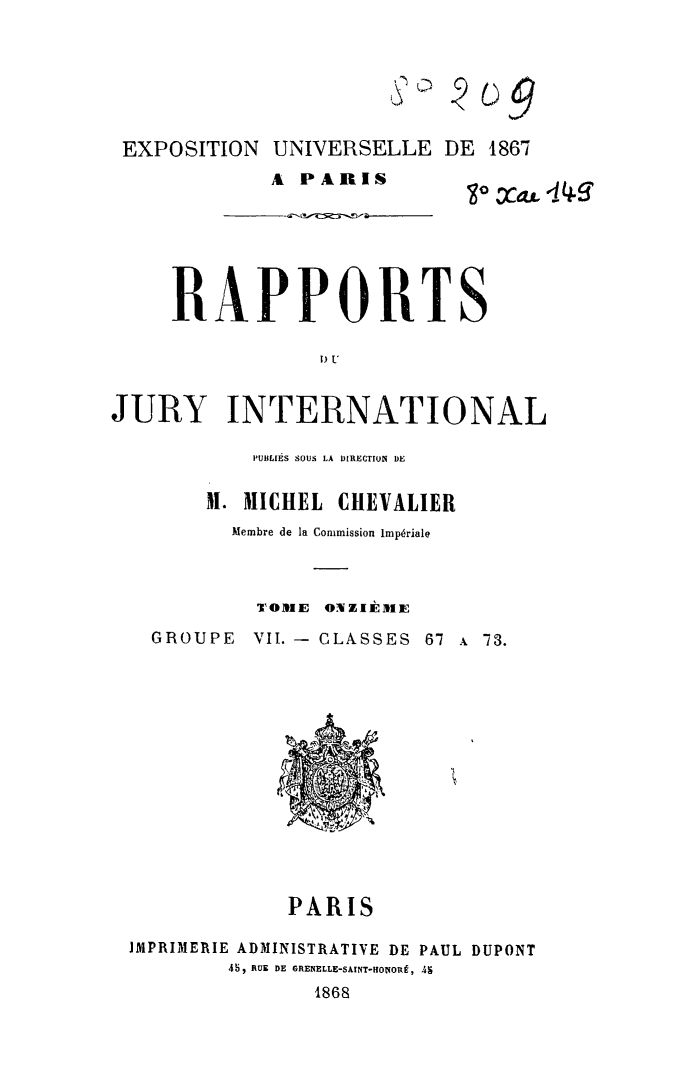 Page de titre du 8XAE149.11