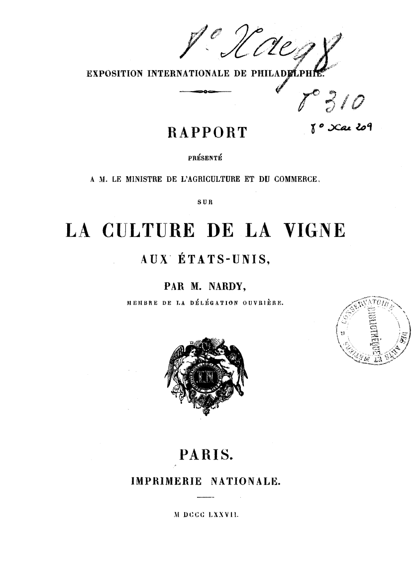 Page de titre du 8XAE209