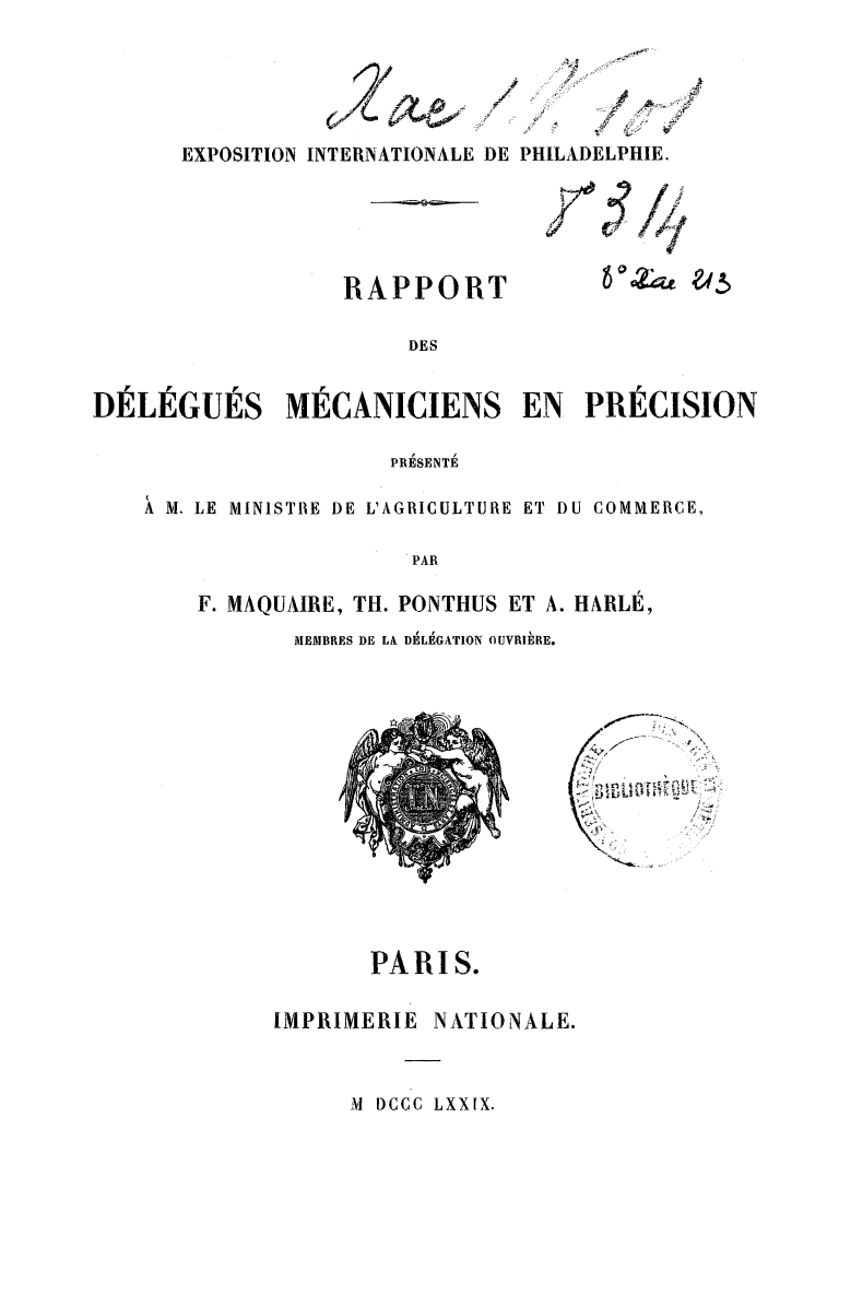 Page de titre du 8XAE213