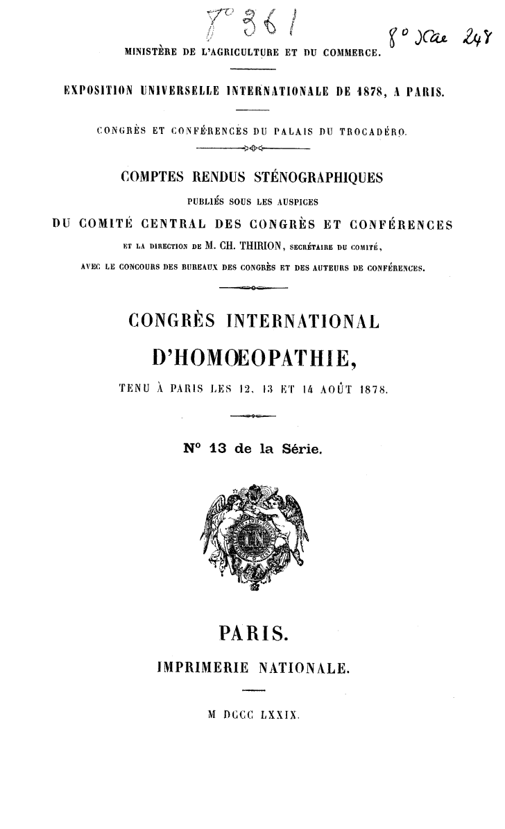 Page de titre du 8XAE248