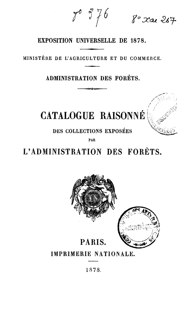 Page de titre du 8XAE267