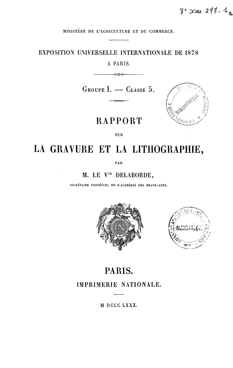 Page de titre du 8XAE277-1.3