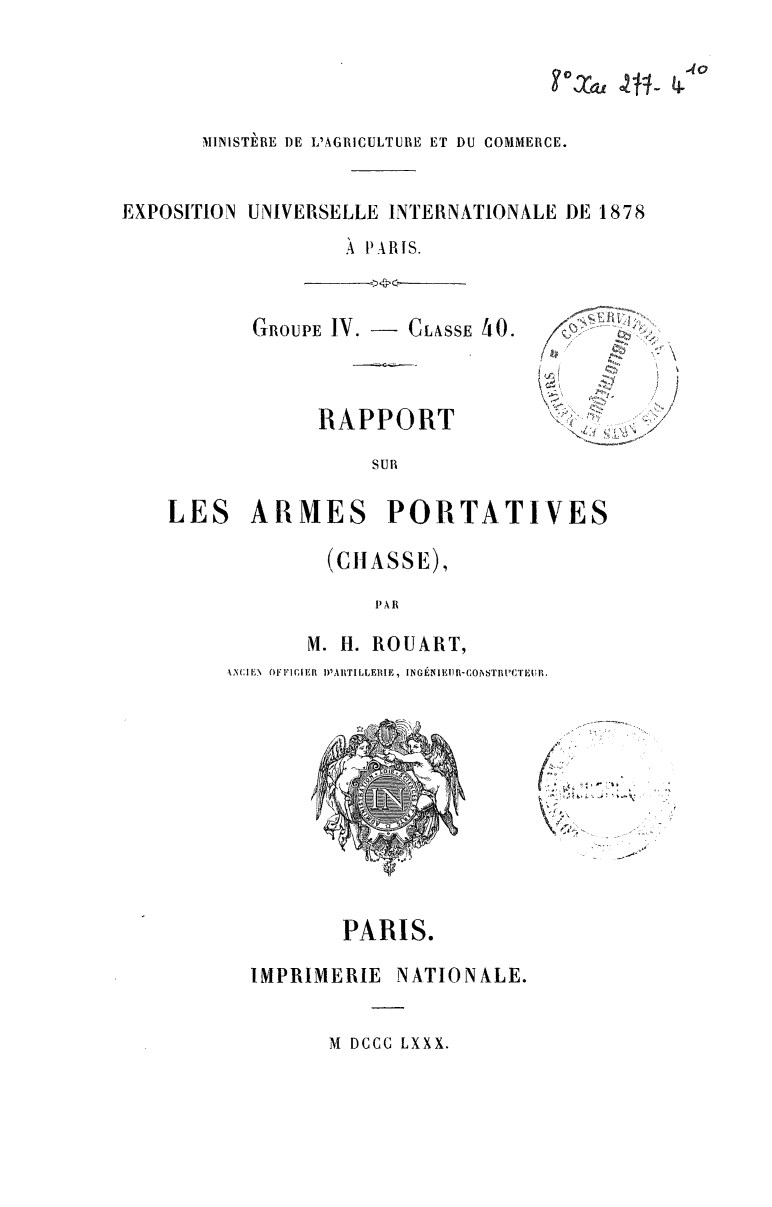 Page de titre du 8XAE277-4.10