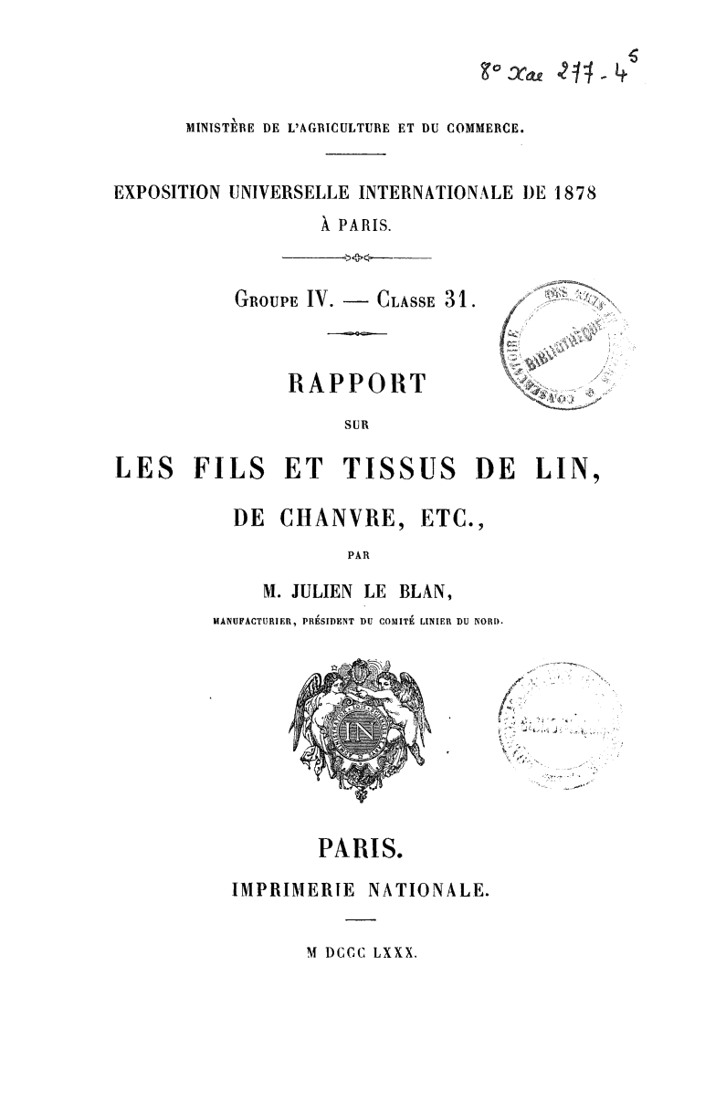 Page de titre du 8XAE277-4.2