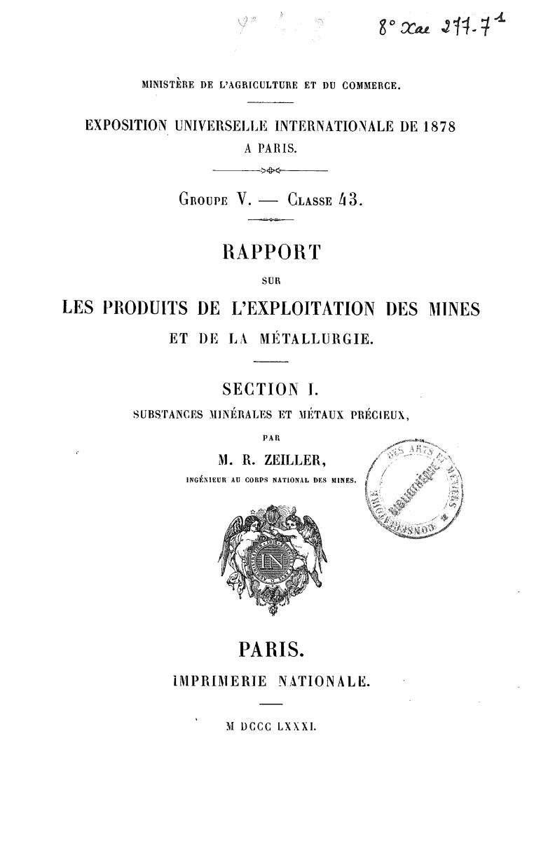 Page de titre du 8XAE277-7.1