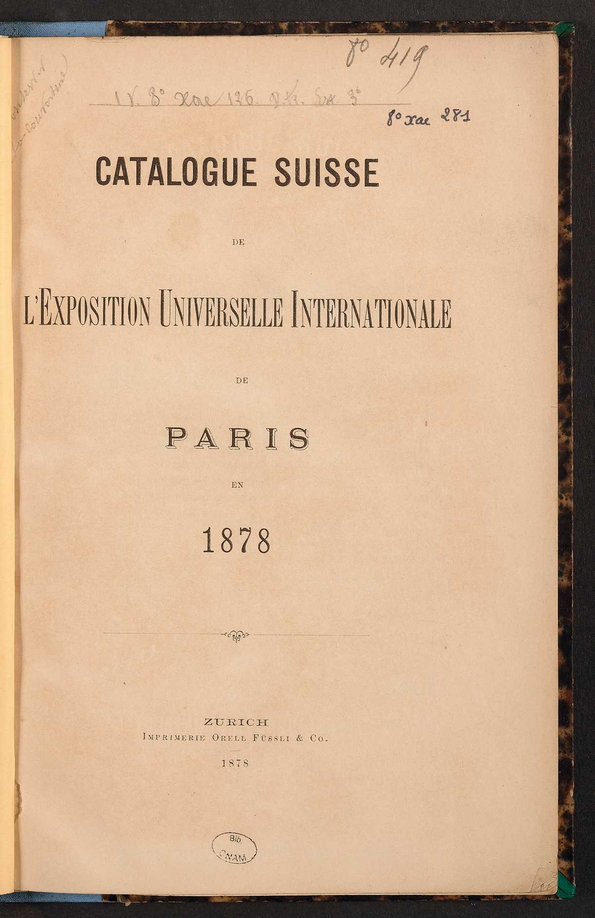 Page de titre du 8XAE281