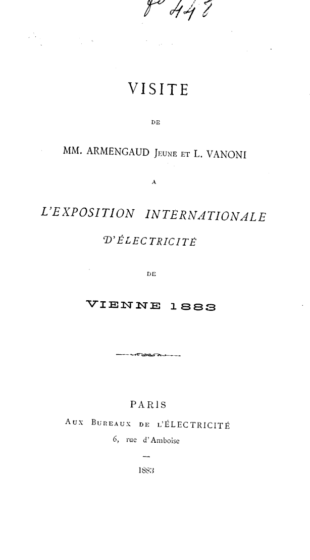 Page de titre du 8XAE308