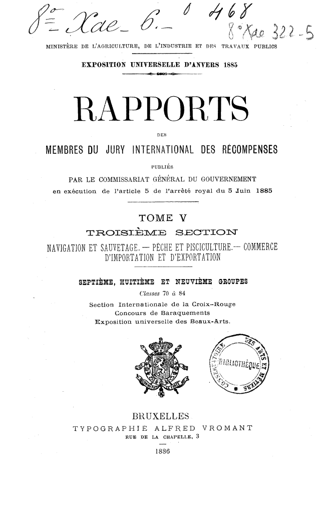 Page de titre du 8XAE322.5