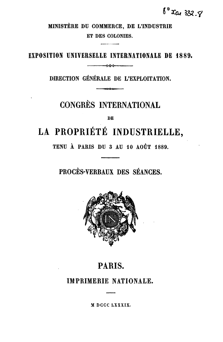 Page de titre du 8XAE332.8