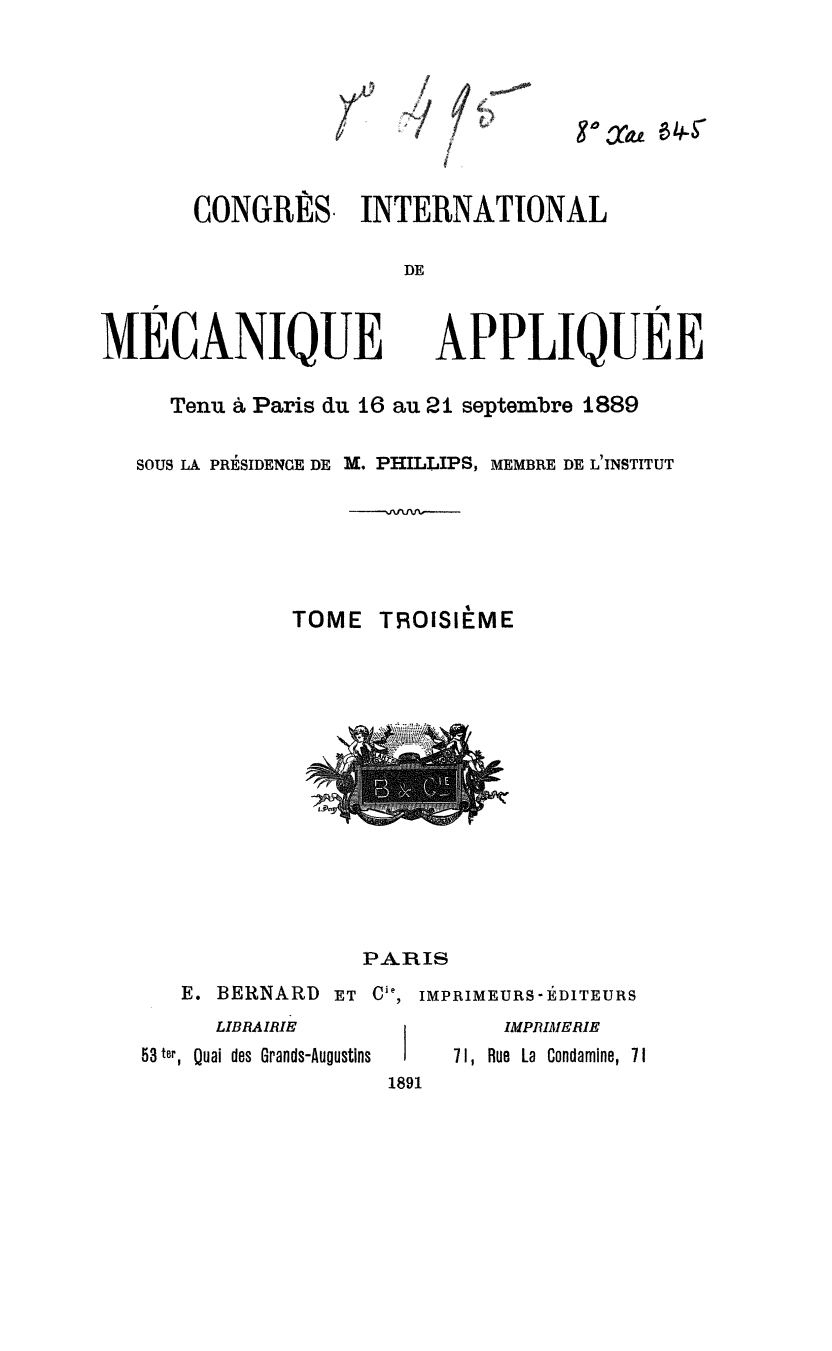 Page de titre du 8XAE345.3