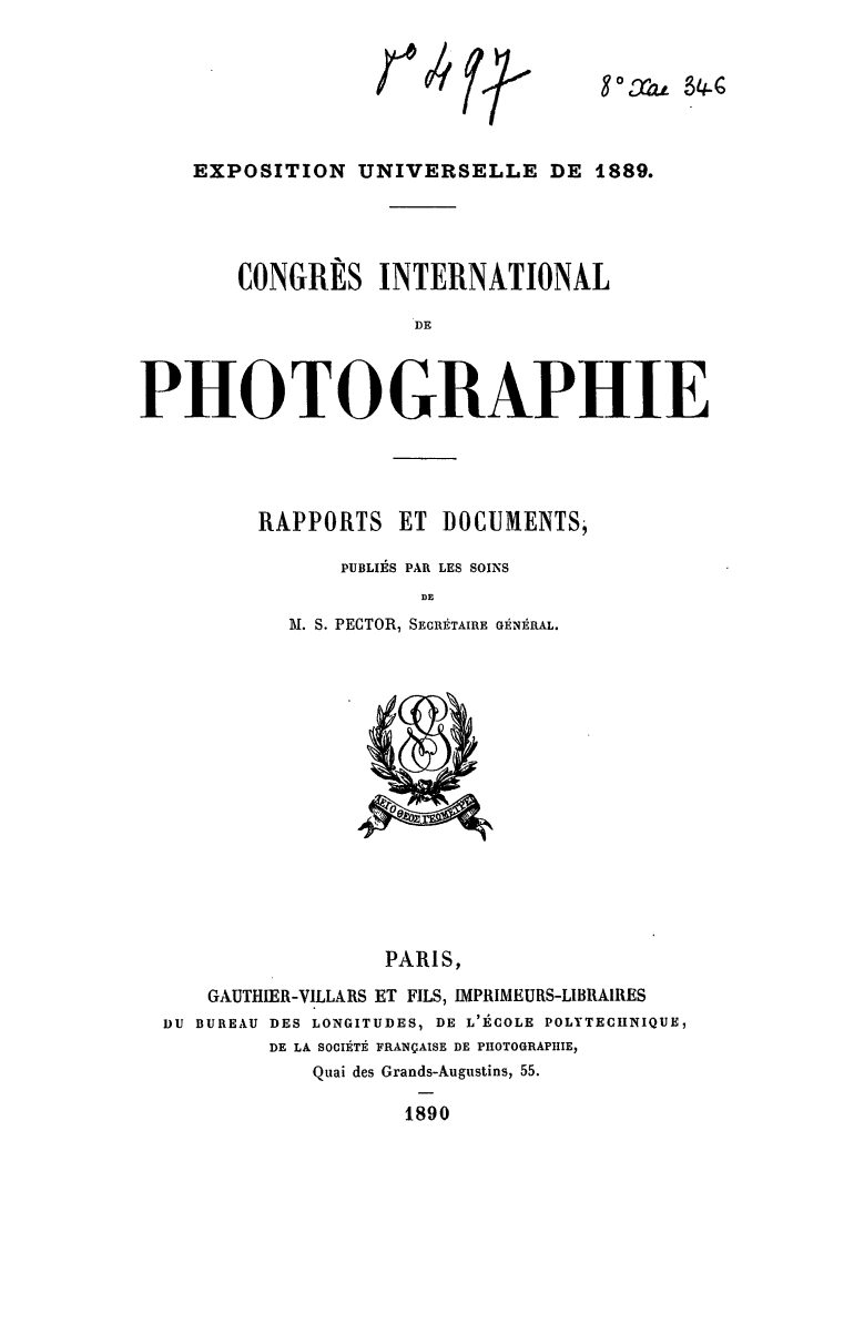 Page de titre du 8XAE346