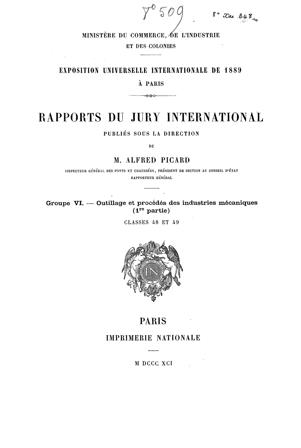 Page de titre du 8XAE348.10