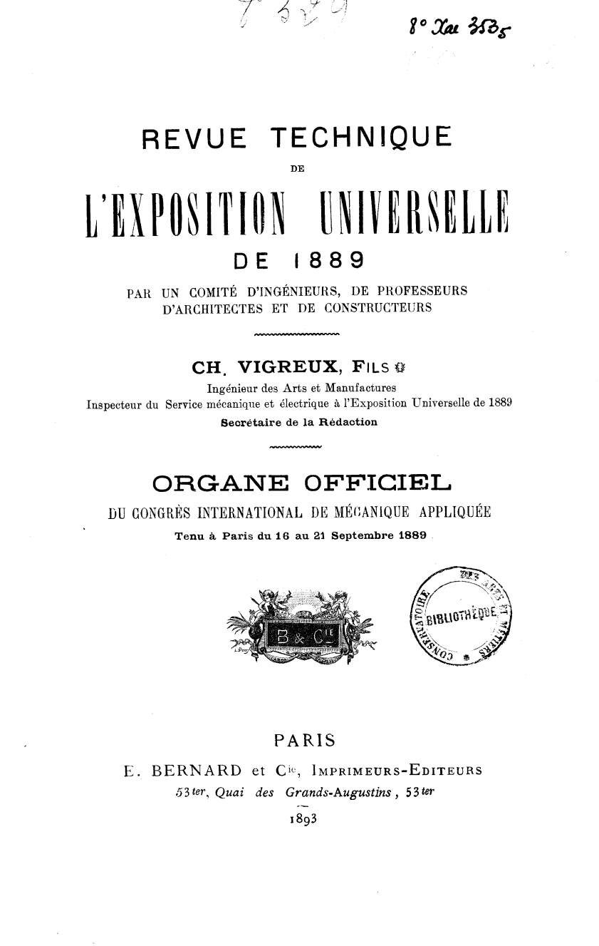 Page de titre du 8XAE353.6