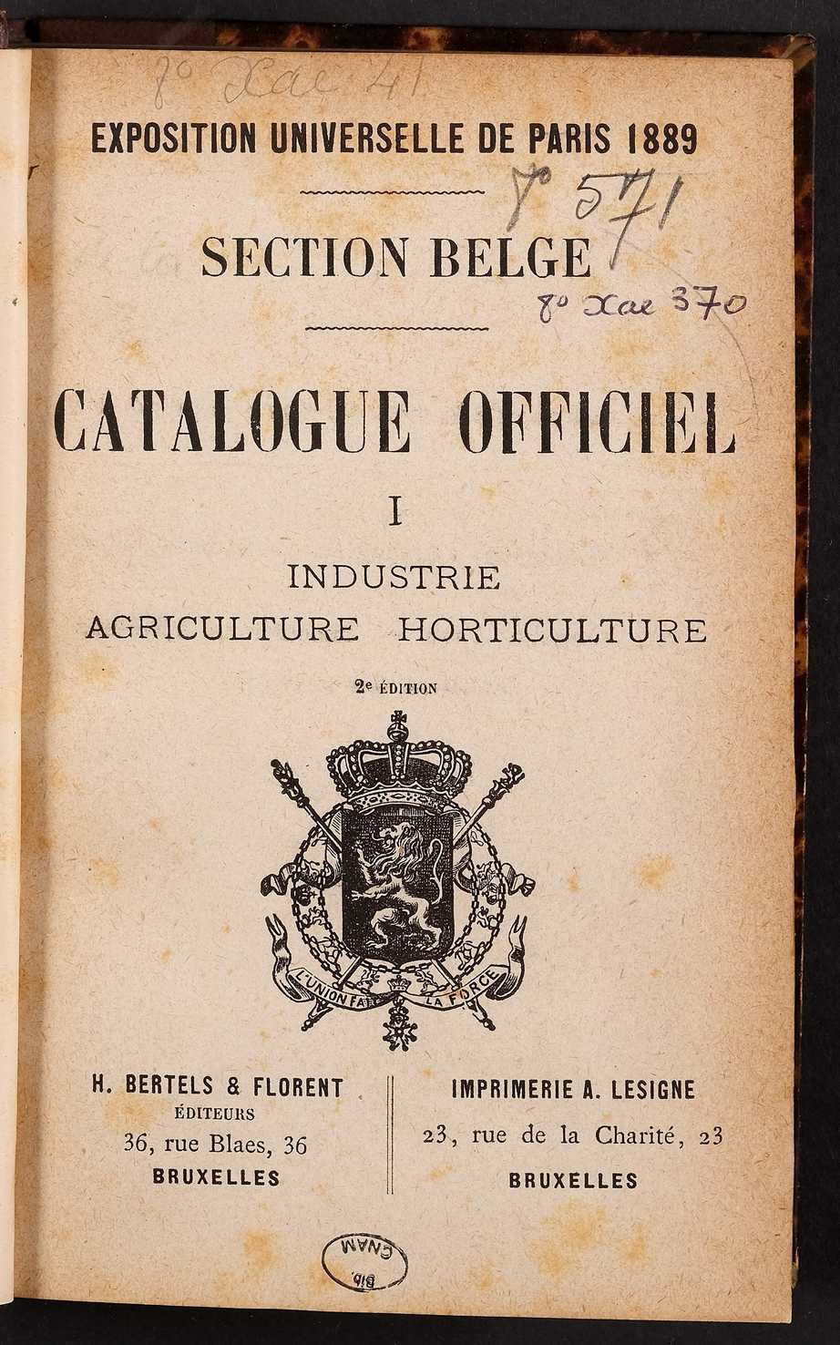 Page de titre du 8XAE370