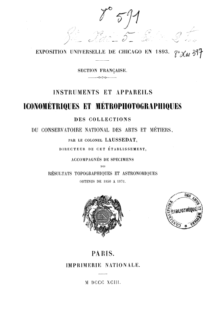 Page de titre du 8XAE397