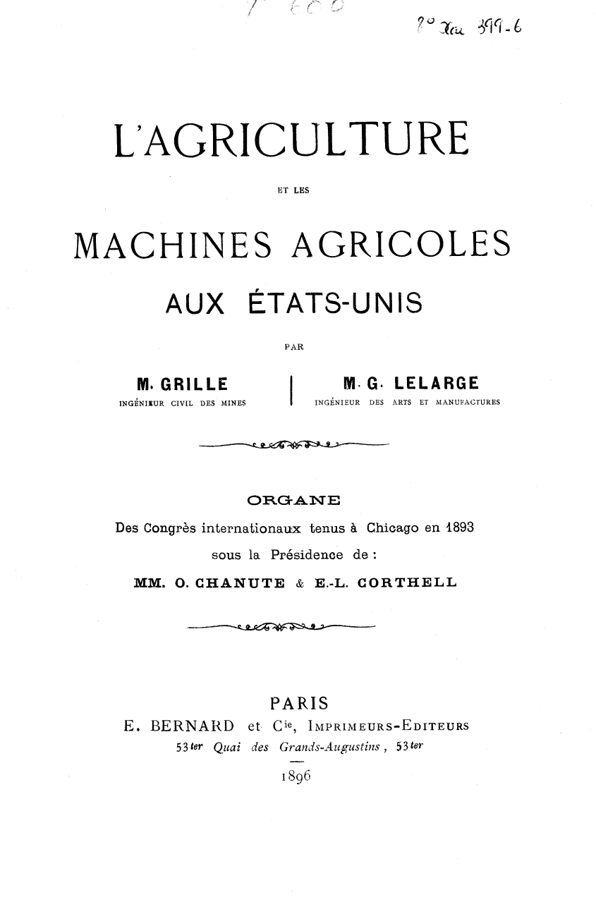 Page de titre du 8XAE399.6