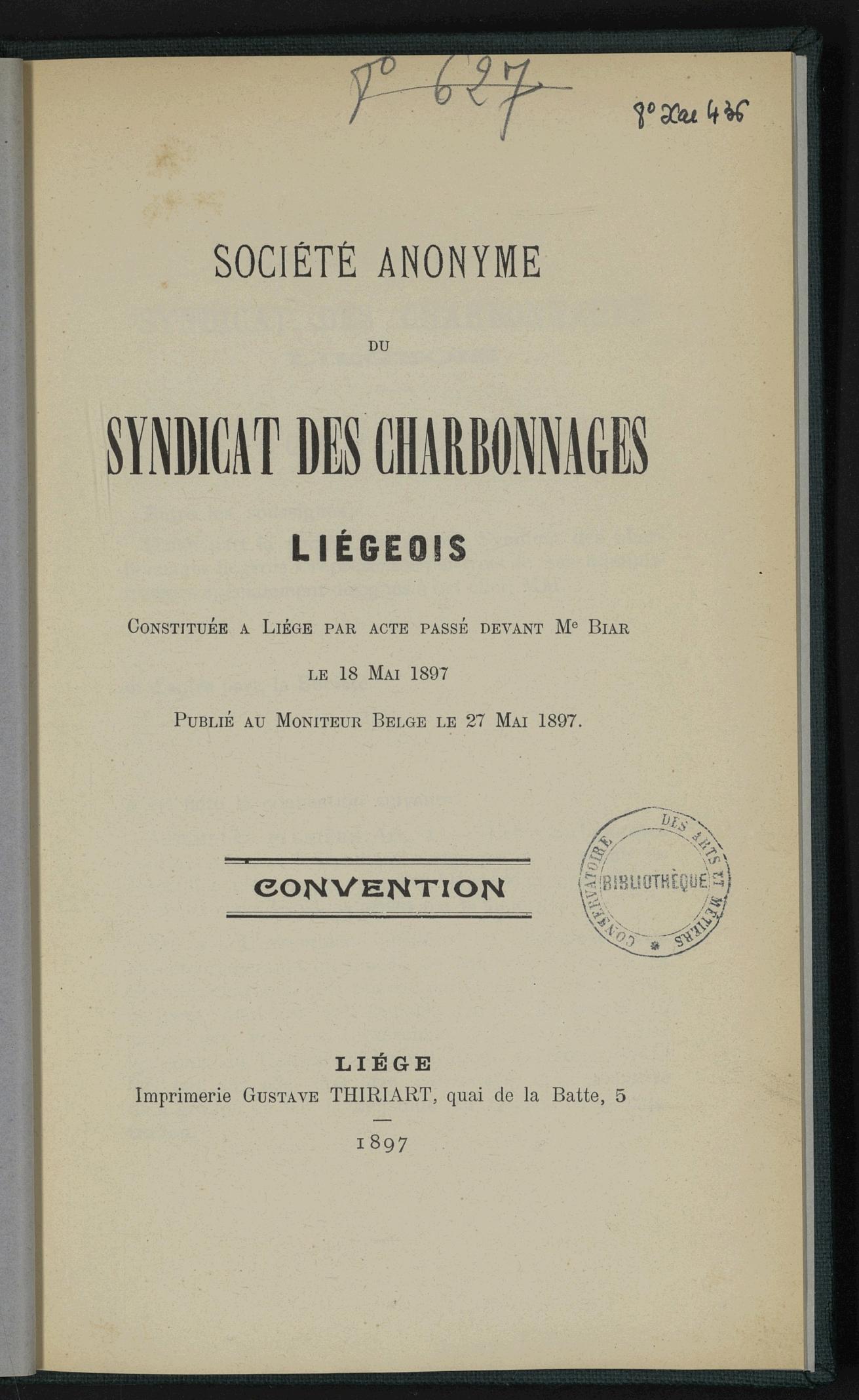 Page de titre du 8XAE436