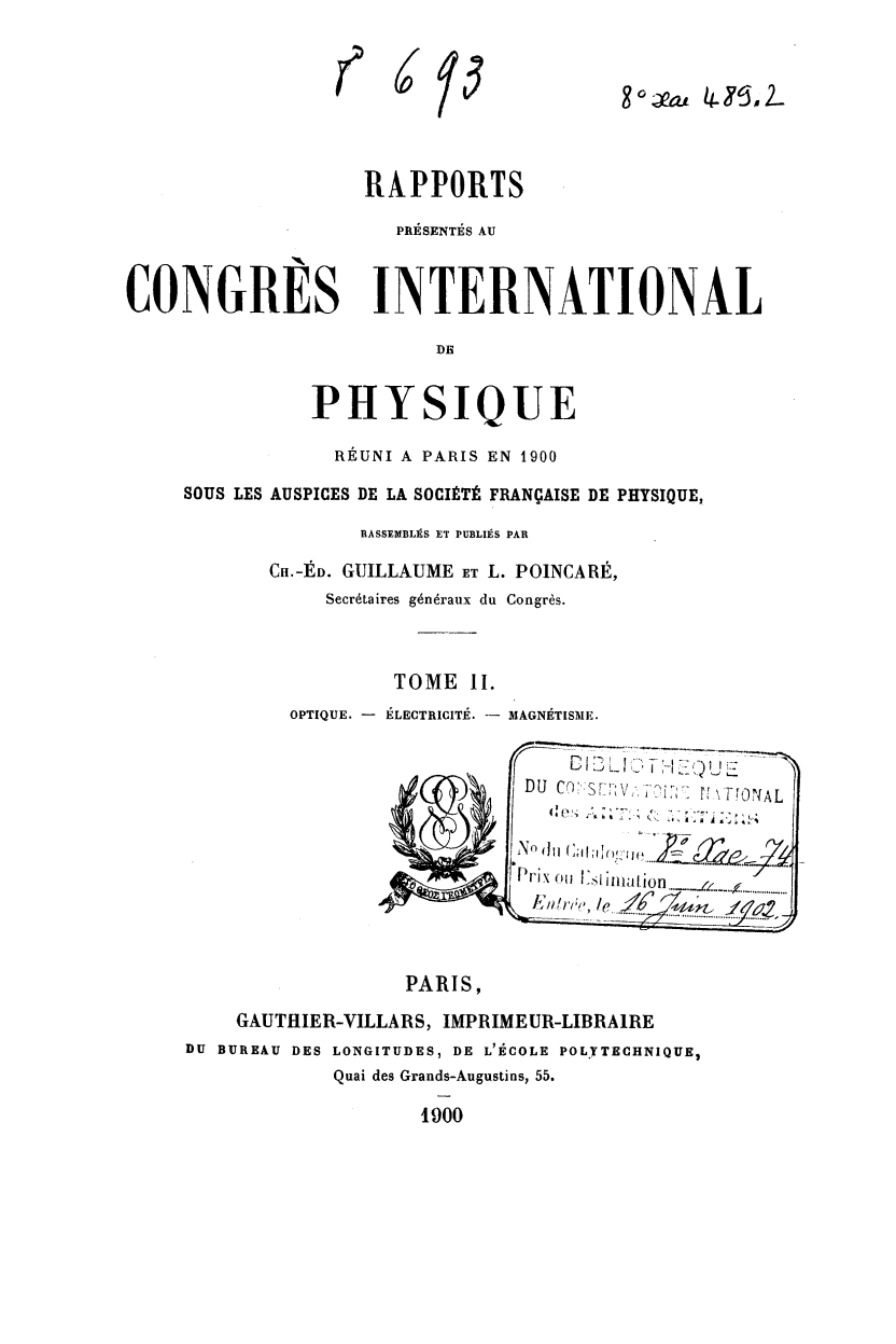 Page de titre du 8XAE489.2