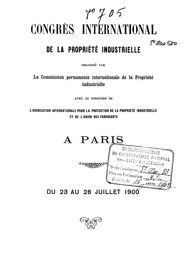 Page de titre du 8XAE500