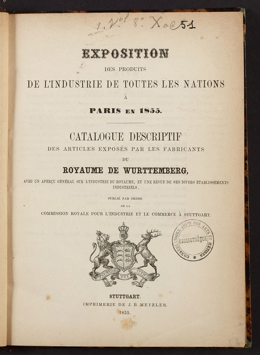 Page de titre du 8XAE51