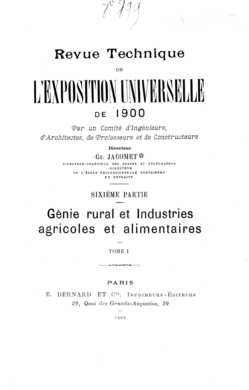 Page de titre du 8XAE585.9