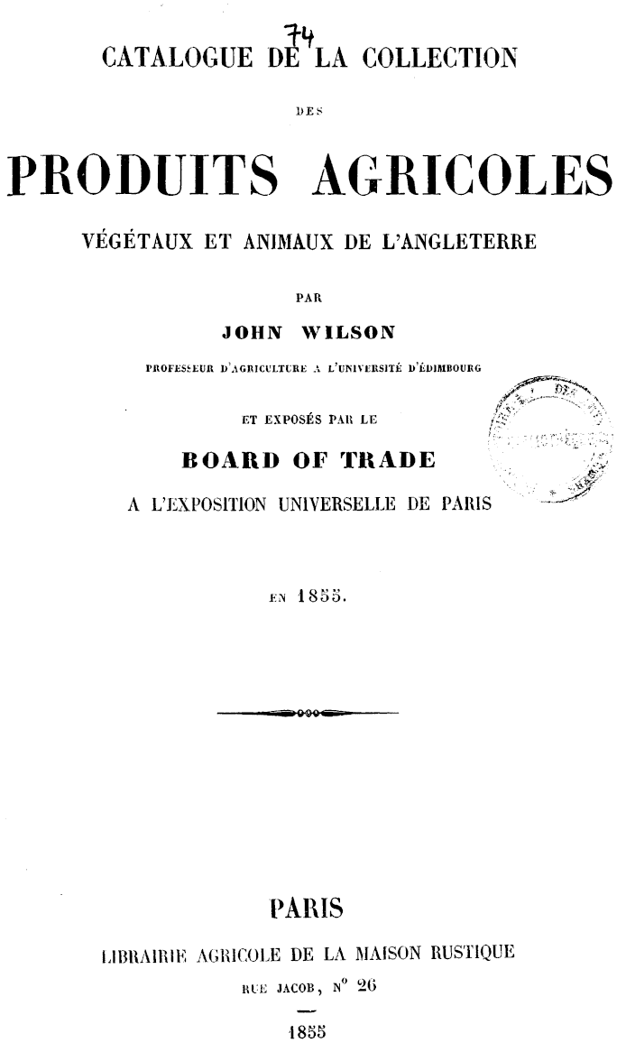 Page de titre du 8XAE74