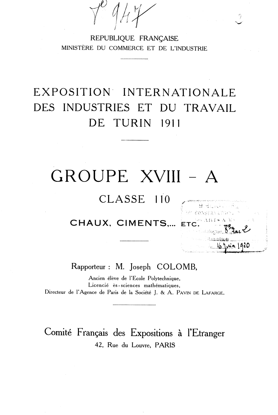 Page de titre du 8XAE760